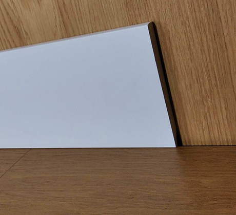 Rodapie PVC Blanco 150x15 mm